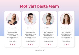 Möt Vårt Teamblock