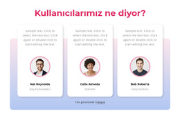 Gradyanlı Müşteri Referansları