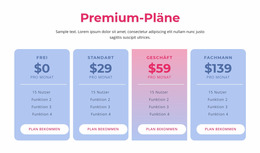 Premium-Hosting-Pläne – Joomla-E-Commerce-Template