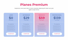 Planes De Hosting Premium - Plantilla De Comercio Electrónico Joomla