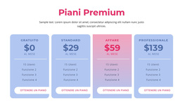 Piani Di Hosting Premium