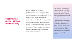 Tekst Z Gradientem - Szablon Internetowy HTML