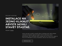 Cloudové Servery – Jednoduchá Šablona Webu