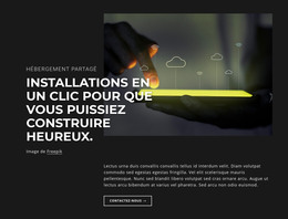 Serveurs Cloud Site Web Dentreprise