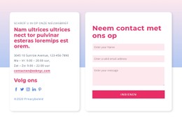 Contactformulier Met Verloop Gratis Website