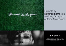 Nature View CSS Template