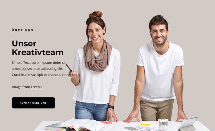 Boutique-Kreativstudio Joomla Vorlage