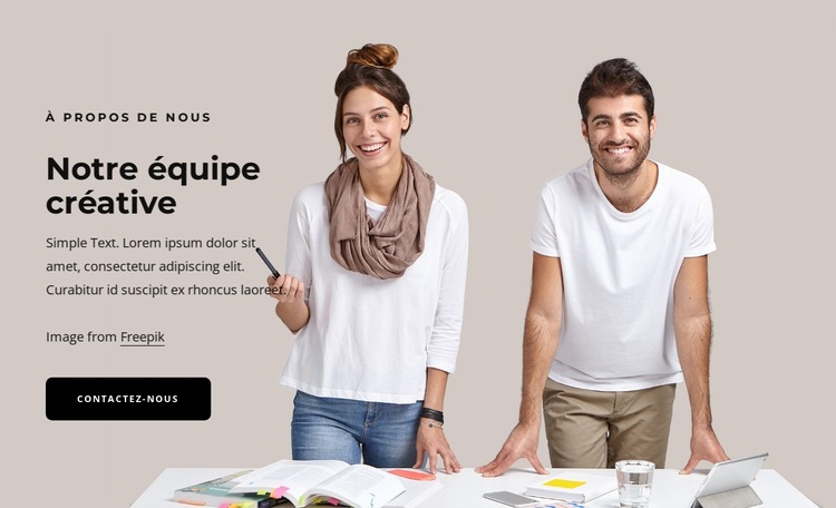 Studio de création boutique Modèle de site Web