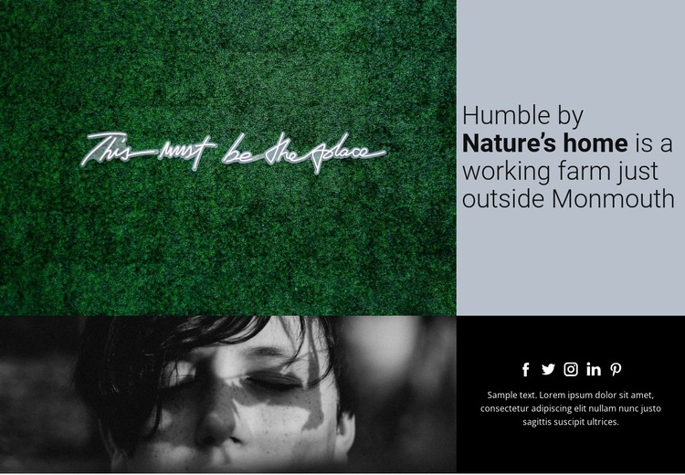 Nature view  Html Code Example