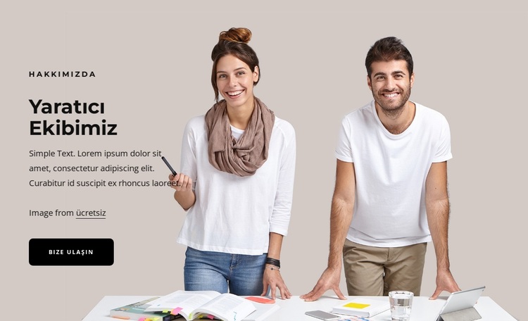 butik yaratıcı stüdyo WordPress Teması