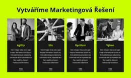 Firma Poskytuje Ekonomické, Finanční A Strategické Analýzy – Responzivní HTML5 Šablona
