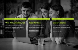 Raster-Repeater Auf Graustufenbild - Responsive Landingpage