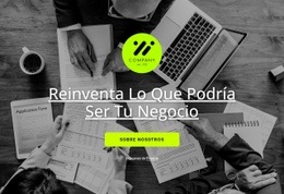 Brindamos Servicios De Consultoría Premium: Maqueta De Sitio Web Fácil De Usar