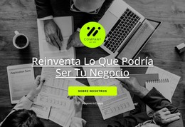 Brindamos Servicios De Consultoría Premium: Plantilla De Página Web HTML