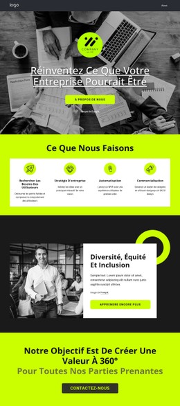 Réinventez Ce Que Votre Entreprise Pourrait Être