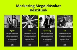 A Cég Gazdasági, Pénzügyi És Stratégiai Elemzéseket Végez – Reszponzív HTML5-Sablon
