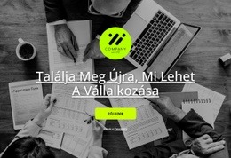 Prémium Tanácsadási Szolgáltatásokat Nyújtunk - HTML Weboldal Sablon