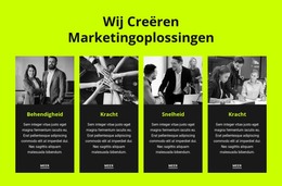 Het Bedrijf Biedt Economische, Financiële En Strategische Analyses - Responsieve HTML5-Sjabloon