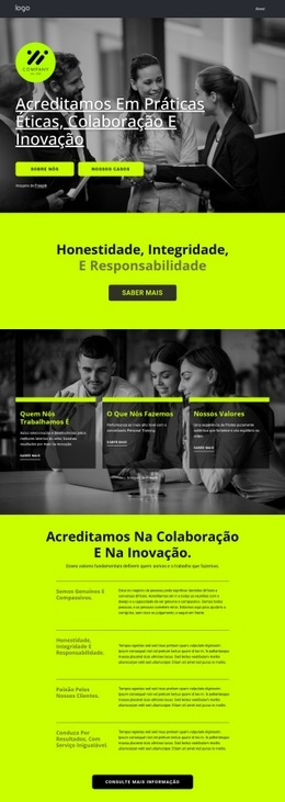 Design De Site Multifuncional Para Empresa Premiada