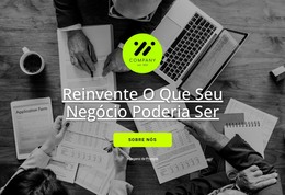 Oferecemos Serviços De Consultoria Premium - Modelo De Página Da Web HTML