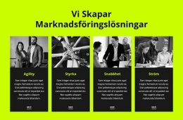 Företaget Tillhandahåller Ekonomiska, Finansiella Och Strategiska Analyser - Responsiv HTML5-Mall