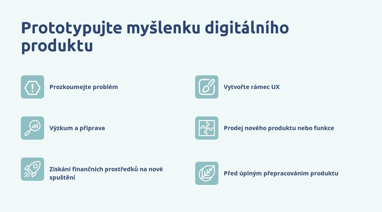 Prototypování digitálních produktů Téma WordPress