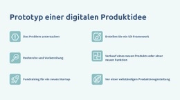 Digitales Produkt-Prototyping – Kreative Mehrzweck-HTML5-Vorlage