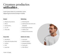 Creamos Productos Asombrosos - Diseño De Sitios Web Gratuito