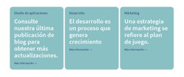 3 Columnas Con Texto - Plantilla Gratuita