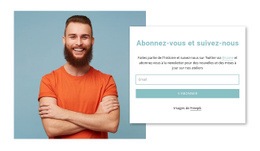 Abonnez-Vous À Nous - Conception Web Polyvalente