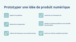 Prototypage De Produits Numériques – Page De Destination