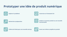 Prototypage De Produits Numériques - Modèle Web