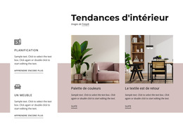 Tendances D'Intérieur - Page De Destination