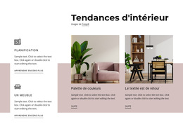 Tendances D'Intérieur - Afficher La Fonctionnalité De Commerce Électronique