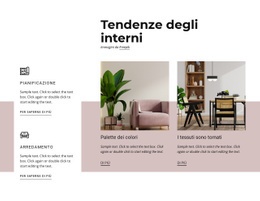 Tendenze Degli Interni - Bellissimo Costruttore Di Siti Web