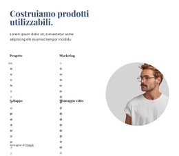 Colonna Del Modello Di Griglia CSS Per Realizziamo Prodotti Straordinari Amazing