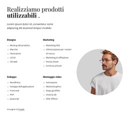 Fantastico Modello HTML5 Per Realizziamo Prodotti Straordinari Amazing