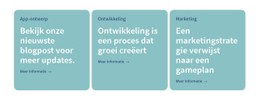 3 Kolommen Met Tekst