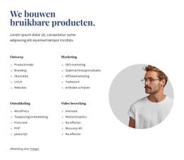 CSS-Rastersjabloonkolom Voor We Bouwen Geweldige Producten