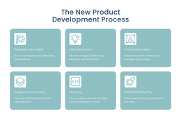 Development Process - Beautiful One Page Template