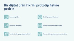 Dijital Ürün Prototipleme - Ücretsiz Tek Sayfalık Web Sitesi