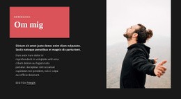 Reseblogger - Målsidesmall