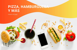 Hamburguesas De Pizza Y El Resto