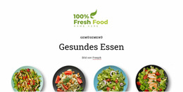 Vier Leichte Salate – Joomla-Theme