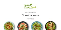 Cuatro Ensaladas Ligeras Descarga Gratuita De Plantilla CSS