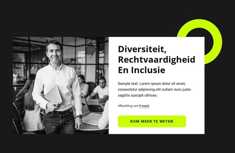 Een van de grootste particuliere adviesbureaus op het gebied van economie Website Builder-sjablonen