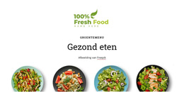 Vier Lichte Salades - Beste Websitesjabloonontwerp