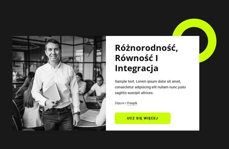 Jedna z największych prywatnych firm doradztwa gospodarczego Makieta strony internetowej