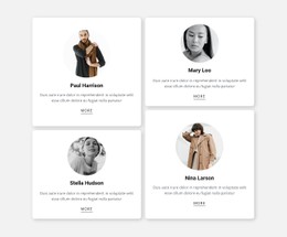 Four Workers Basic CSS Template