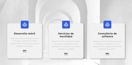 Tres Razones Para Trabajar Con Nosotros - Plantilla Web